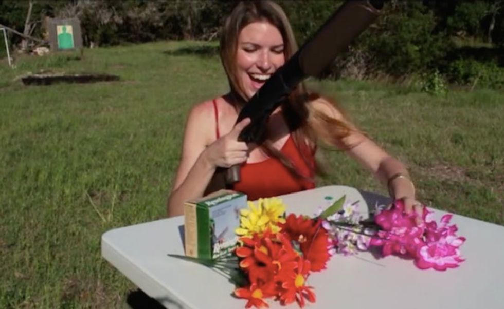 Gardening with a gun? This video shows you how it's done