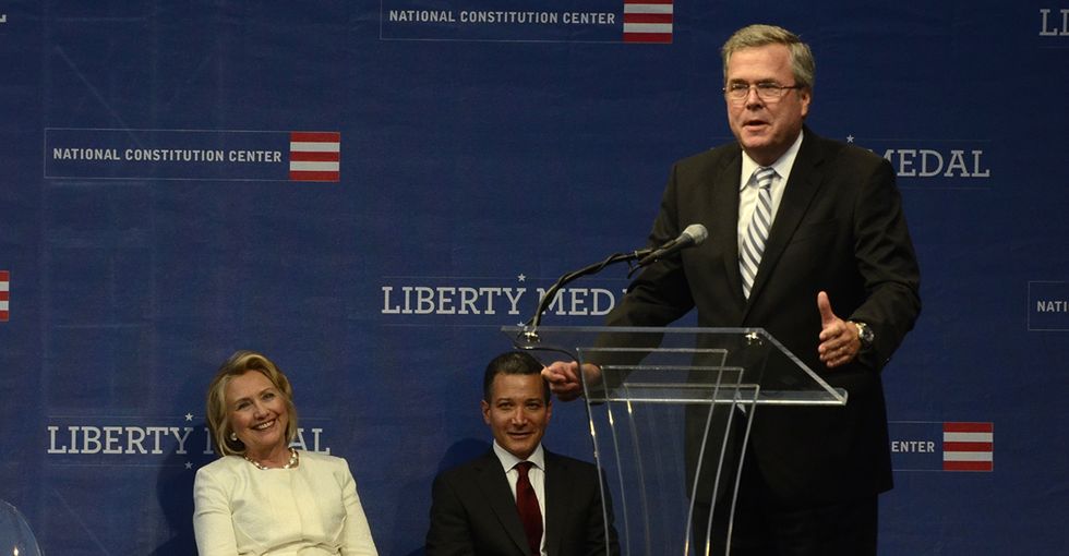 Something that sets Jeb Bush apart from the rest of the GOP field that conservatives say could be a big general election problem
