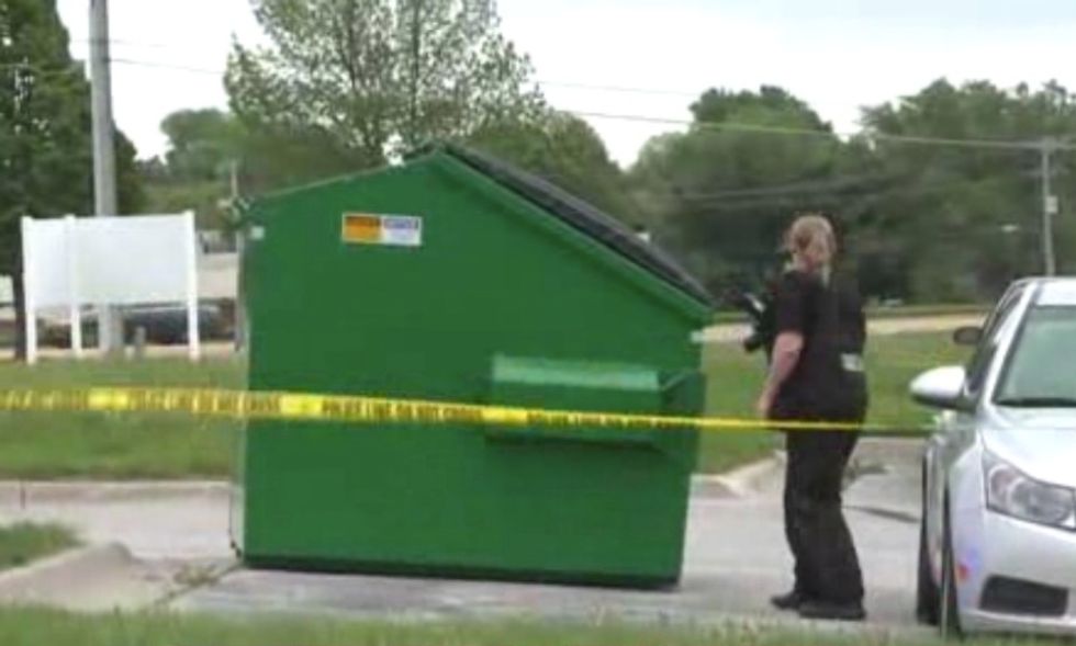 He Heard a Whimpering Sound Coming From a Trash Dumpster — and Was Shocked When He Looked Inside