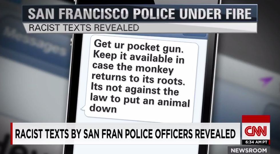 San Francisco Prosecutors Forced to Dismiss Eight Criminal Cases Because of Cops' 'Racist and Homophobic' Text Messages
