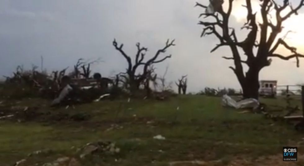 Tornado Touches Down in Texas — After Flash Flooding, Hail and an Earthquake (UPDATE: One Dead, One Critically Injured After Tornadoes)