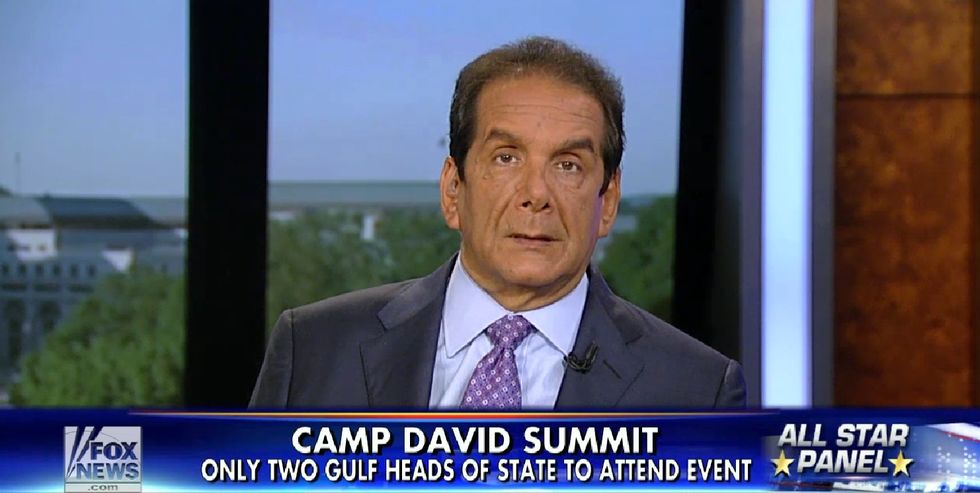 The 'Loud Statement' Charles Krauthammer Says the Saudi King Just Made to the U.S.
