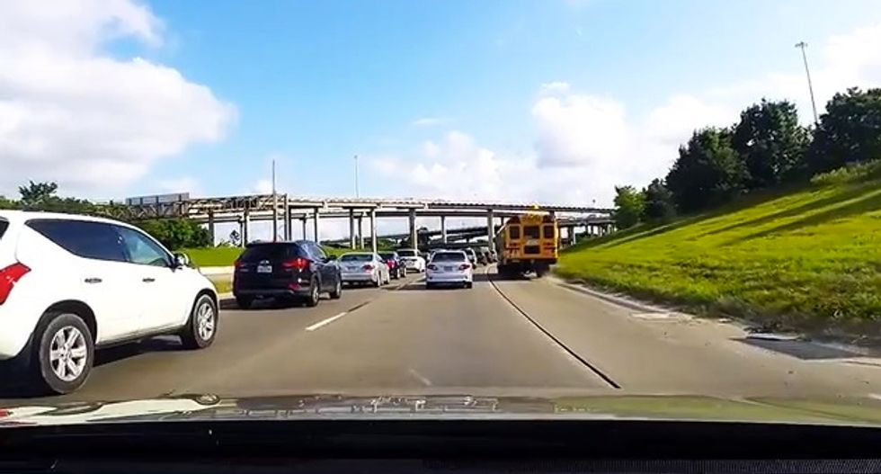 School Bus Driver's Actions Caught on Camera Were So Bad Even the Union Didn't Support Him