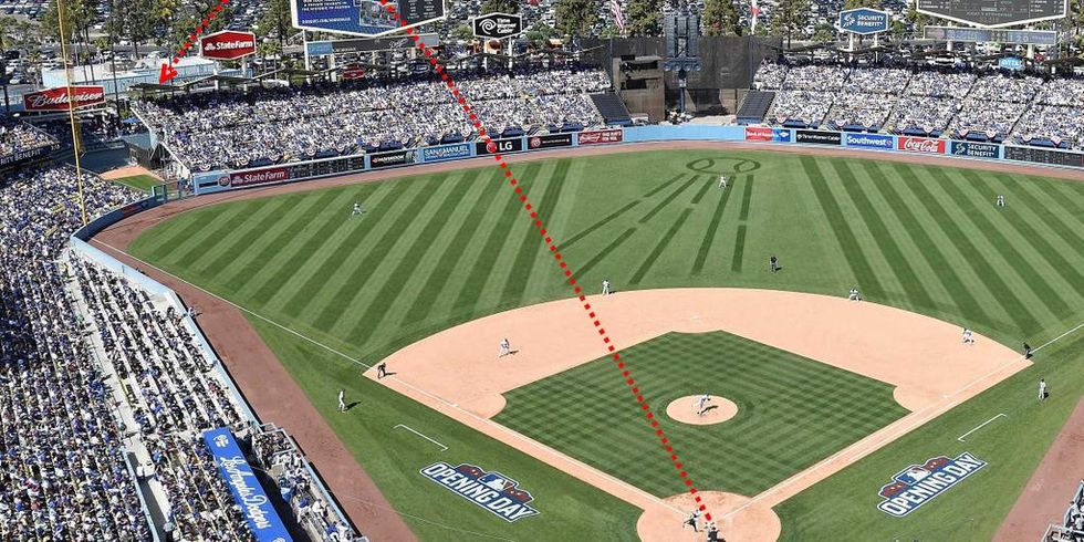 Until Tuesday, Only Three Baseball Players Had Ever Managed What Giancarlo Stanton Did in Dodger Stadium