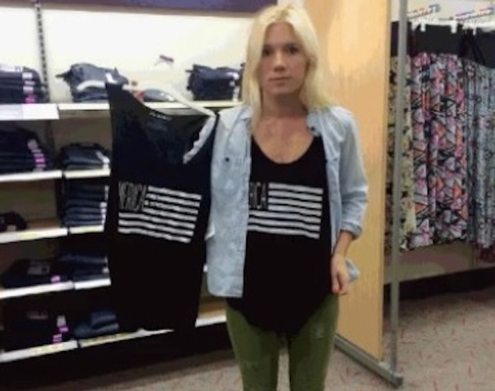 Did Target Steal Stay-at-Home Mom's '#MERICA' Tank Top Design? 