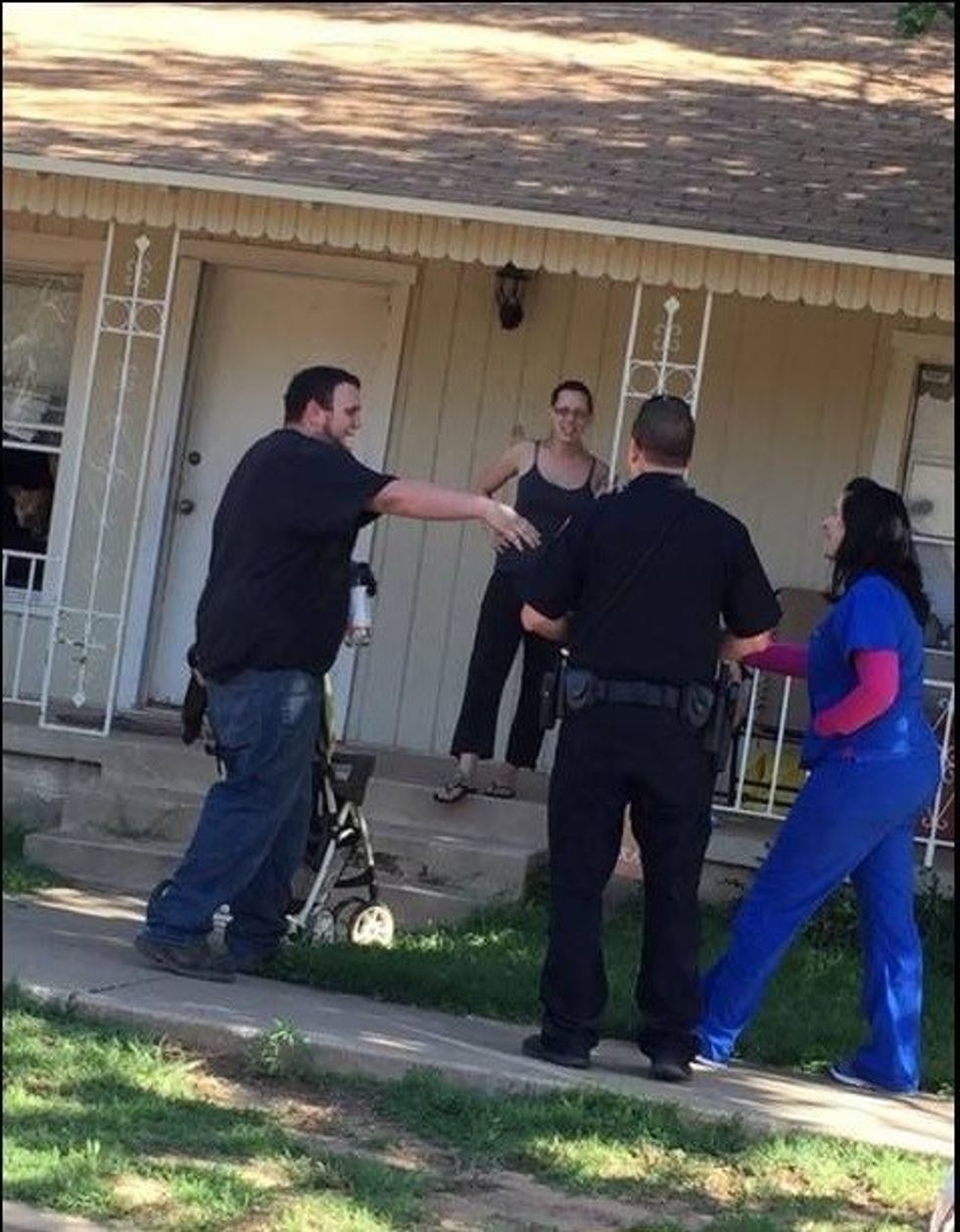 Texas Officer’s Faith Moves Him to Go Beyond the Call of Duty, Leaving a Family at a ‘Complete Loss of Words’