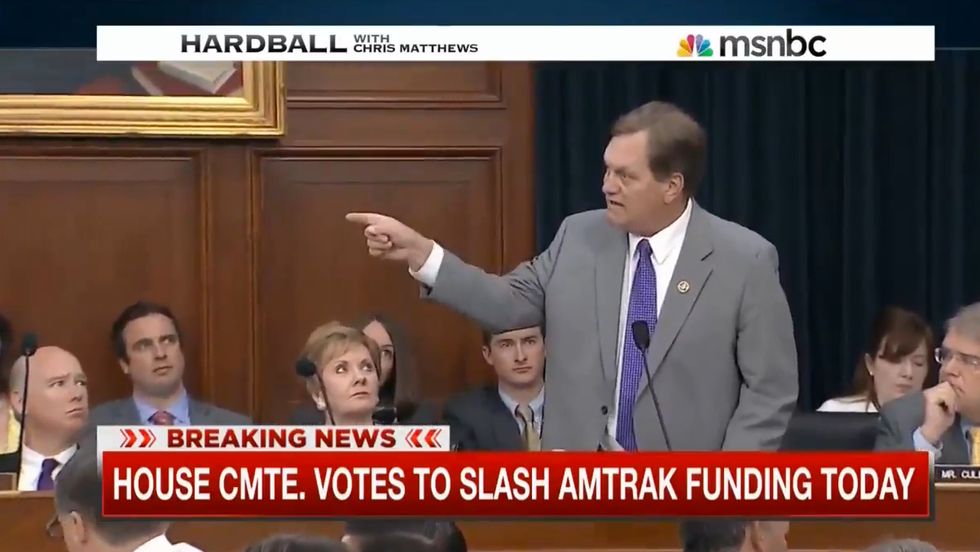GOP Rep. Excoriates Democrat on House Floor Over Amtrak Crash Claim: 'It Was Beneath You