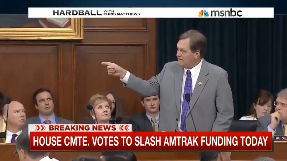 GOP Rep. Excoriates Democrat on House Floor Over Amtrak Crash Claim: 'It Was Beneath You