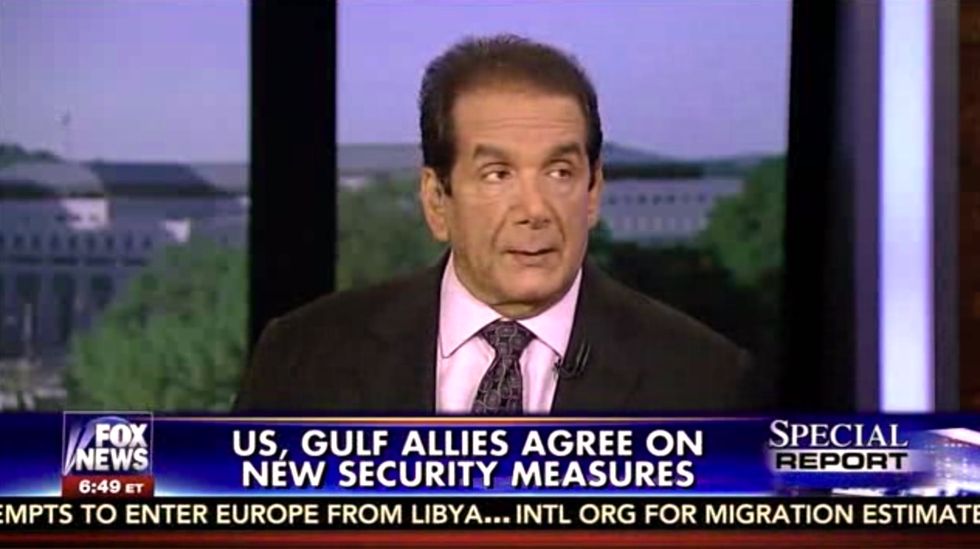 Why Charles Krauthammer Says America’s Gulf Allies ‘Should Be Terrified’ by Obama's Camp David Announcement