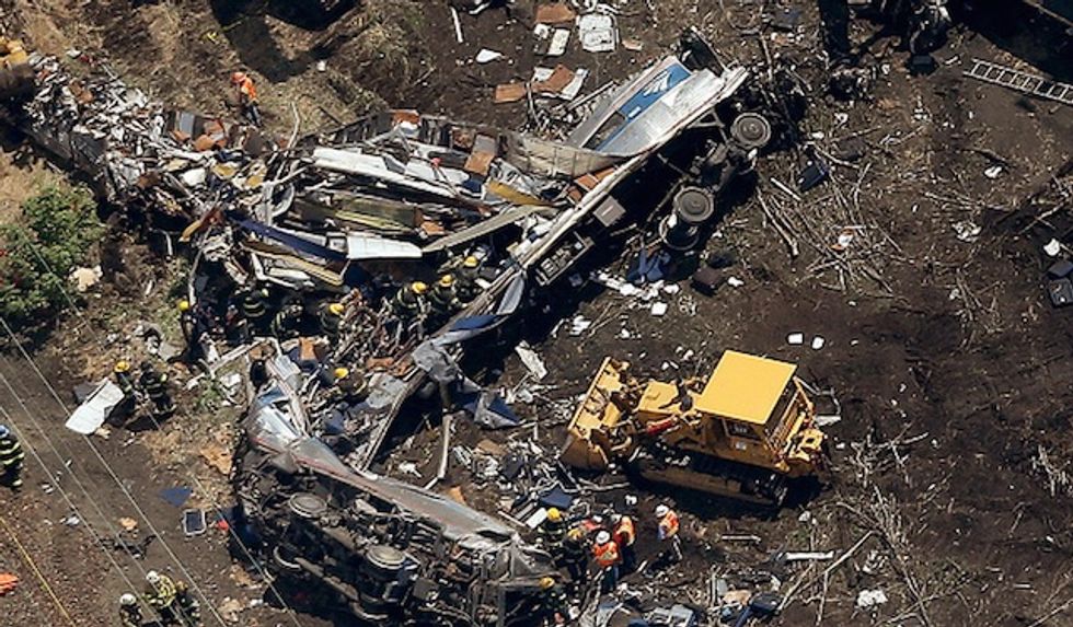 Engineer Reportedly Heard Saying Derailed Amtrak Was 'Hit By a Rock or Shot At' as FBI Joins Investigation