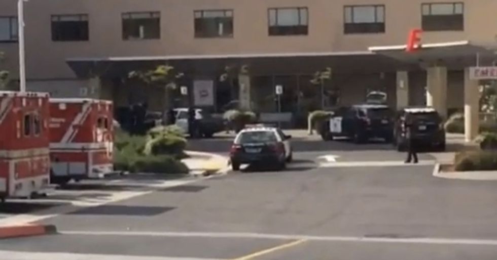 Female Police Officer Shot Near California Hospitals (UPDATE)