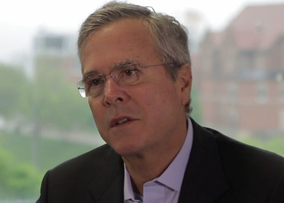 Jeb Bush Asked If He's OK With Christian Business Owners Declining Services That Violate Their Beliefs. Here's How He Responded.