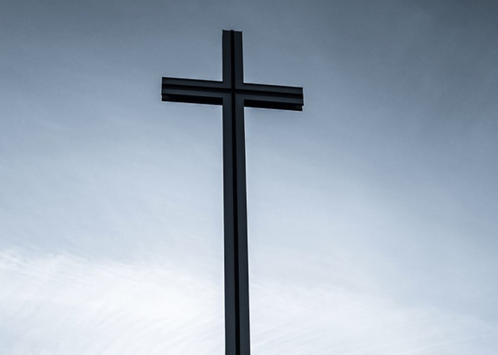 He Claims God Appeared in a Dream and Gave Him a Major Task. The Result Will Be a 140-Foot 'Bulletproof' Cross in the Middle of an Unlikely Place.
