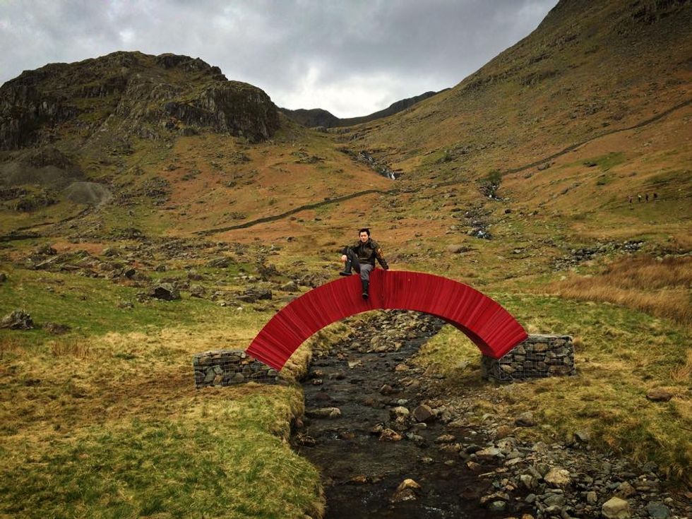 Would You Stand on a Bridge Made Entirely Out of Paper?