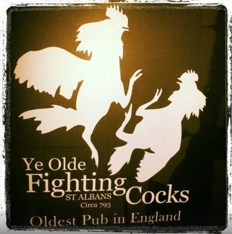 The Name of Britain's Oldest Pub Is Not Sitting Well With PETA