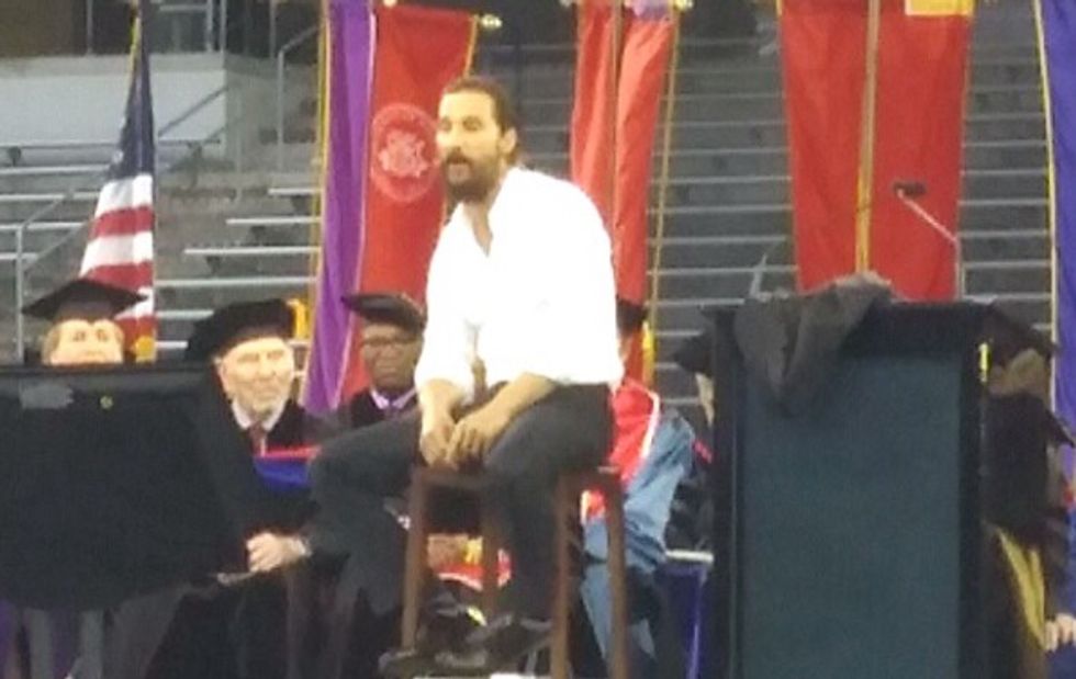 Oscar-Winning Actor Gives the Hard Truth to Grads: ‘Life’s Not Fair, It Never Was, It Won’t Ever Be’