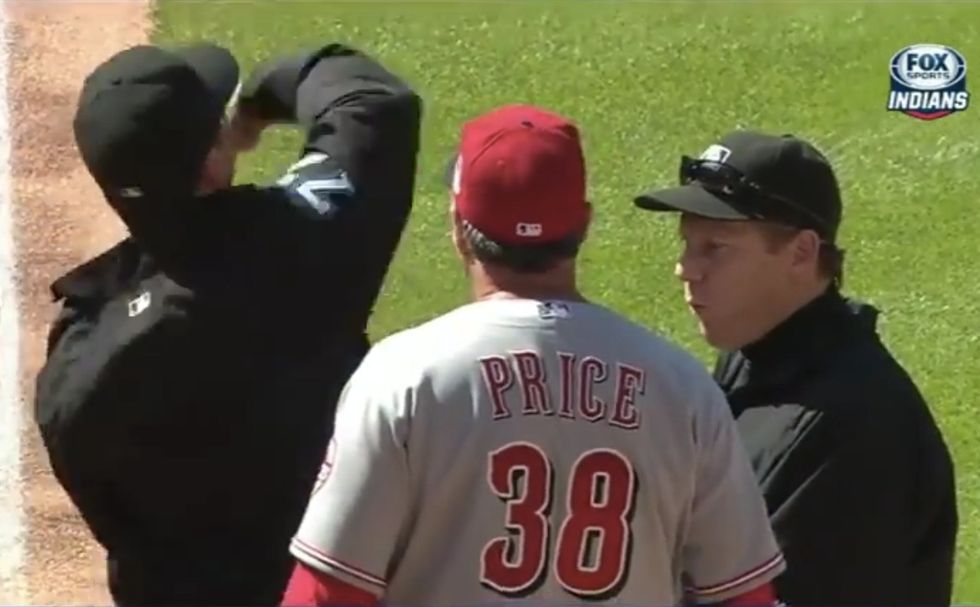 Thrown Out Before the Game Even Begins? Cincinnati Reds Manager Demonstrates How It's Done