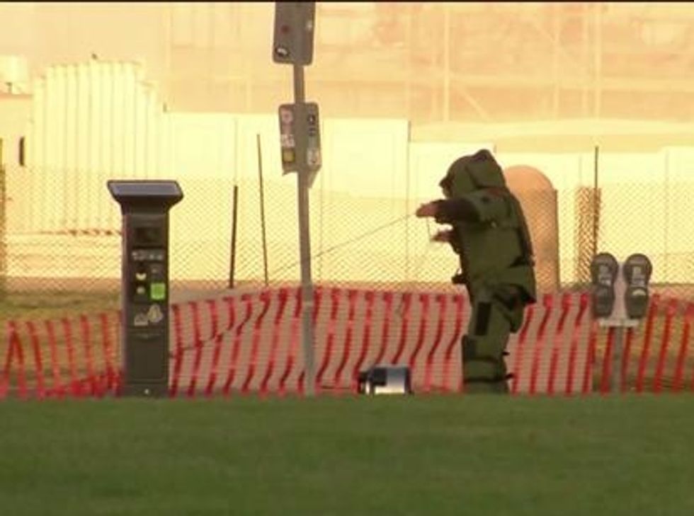 Bomb Squad Detonates Pressure Cooker Found Near U.S. Capitol, One Person Arrested