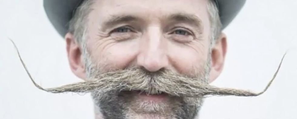 Watch one minute of the craziest beards and mustaches from the annual beard festival in Hungary