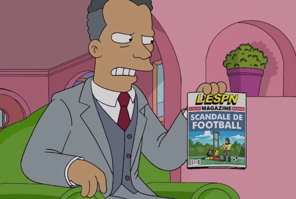 Flashback: 'The Simpsons' predicted the FIFA scandal more than a year ago