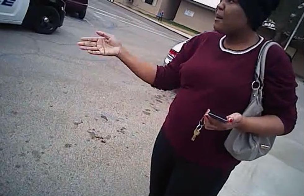 Police Bodycam Video Shows Cop Wrestling 8-Months-Pregnant Woman to the Ground After She Refused to Give Her Name