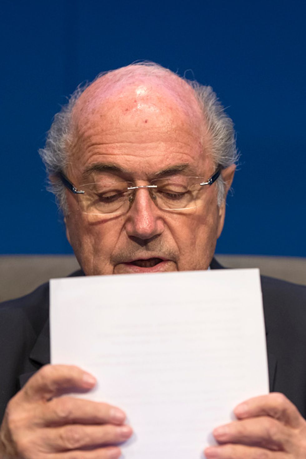 Definitely That Is Not Me': FIFA President Has Defiant Words About the U.S. Investigation of Soccer Corruption
