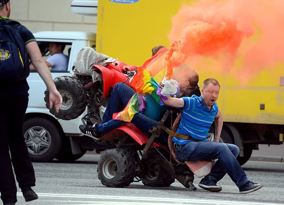 15 Arrested After Gay Protest in Moscow