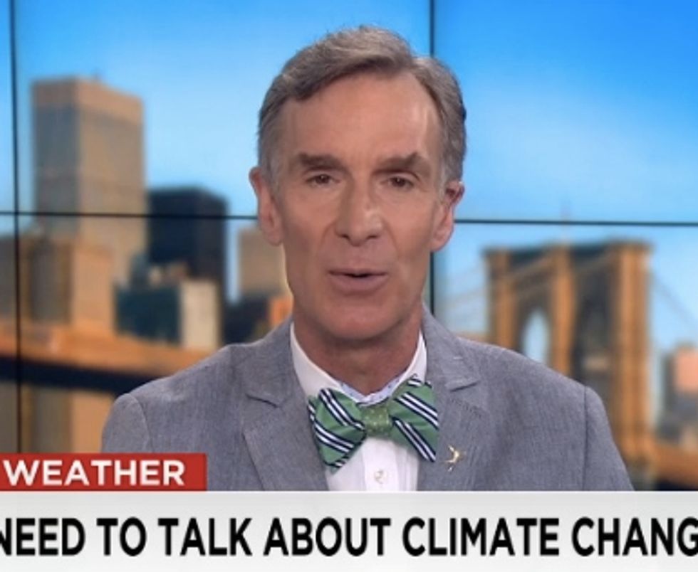 See How 'Very Reasonable' You Think Bill Nye's Analogy About Climate Change Is