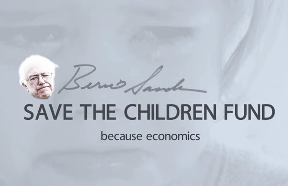 See the Video That Bernie Sanders Definitely Won't Be Using as His Campaign Ad