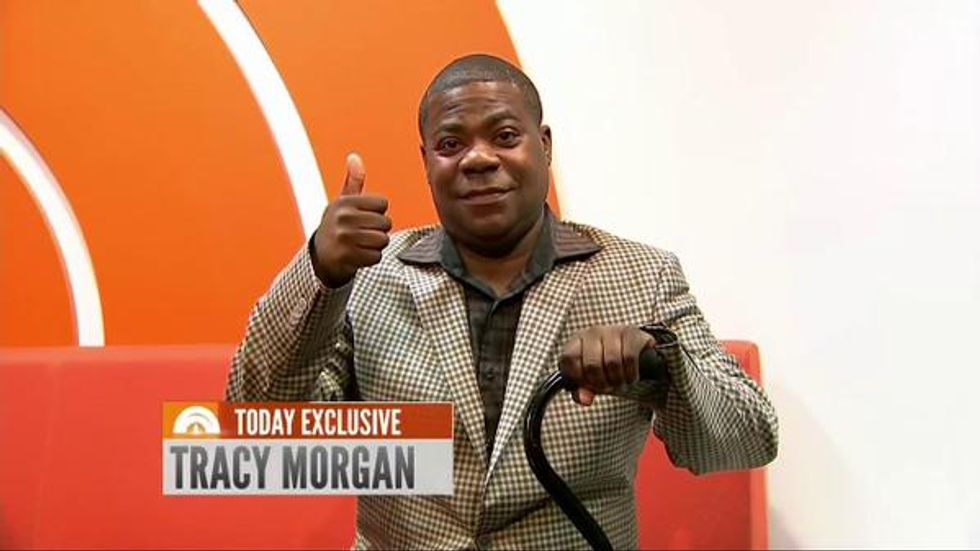 I love comedy and I can't wait to get back to her': Comedian Tracy Morgan's emotional first interview nearly one year after the crash that almost killed him