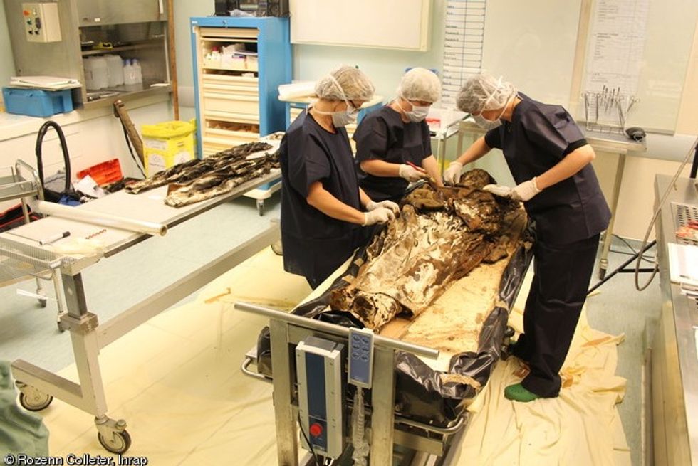 350-Year-Old French Mummy Discovered in Lead Coffin With Her Husband's Heart in a Reliquary