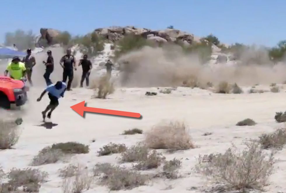 Whoa! The Moment a Former NASCAR Driver Runs Over Spectator During Race