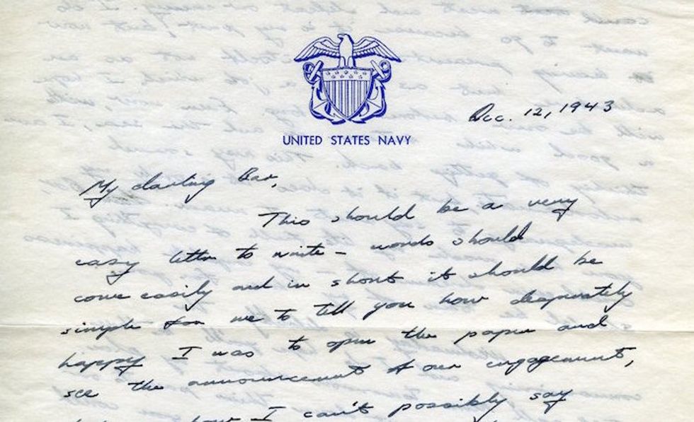 Love Letters Between George H.W. Bush and Barbara Show Exactly How Much the Two Love Each Other