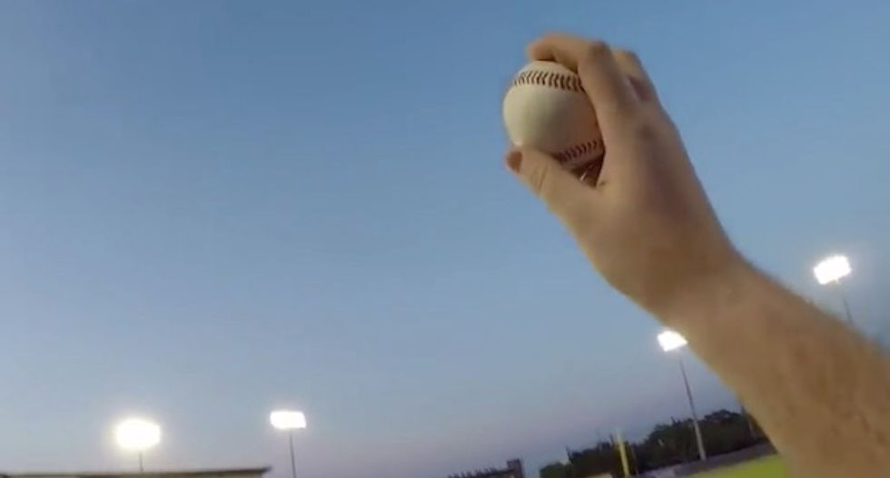 Video: Guy Makes Barehanded Line-Drive Catch, Captures It on His GoPro