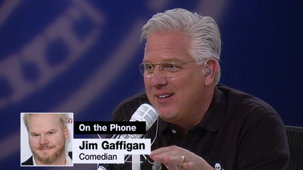 The humorous reason Glenn Beck called comedian Jim Gaffigan one of his heroes