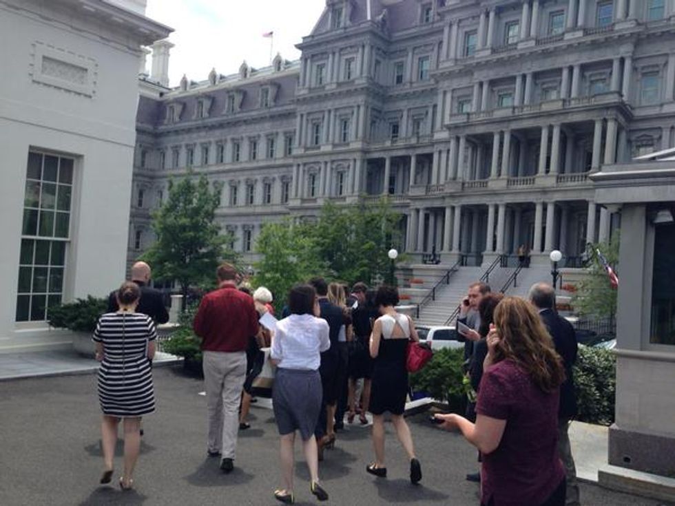 All-Clear Given After White House Press Briefing Room Evacuated
