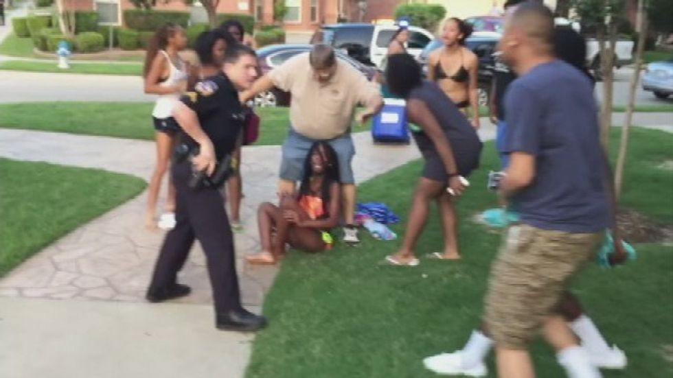 McKinney Officer Seen Pulling Gun on Minors at Texas Pool Party Resigns Amid Investigation