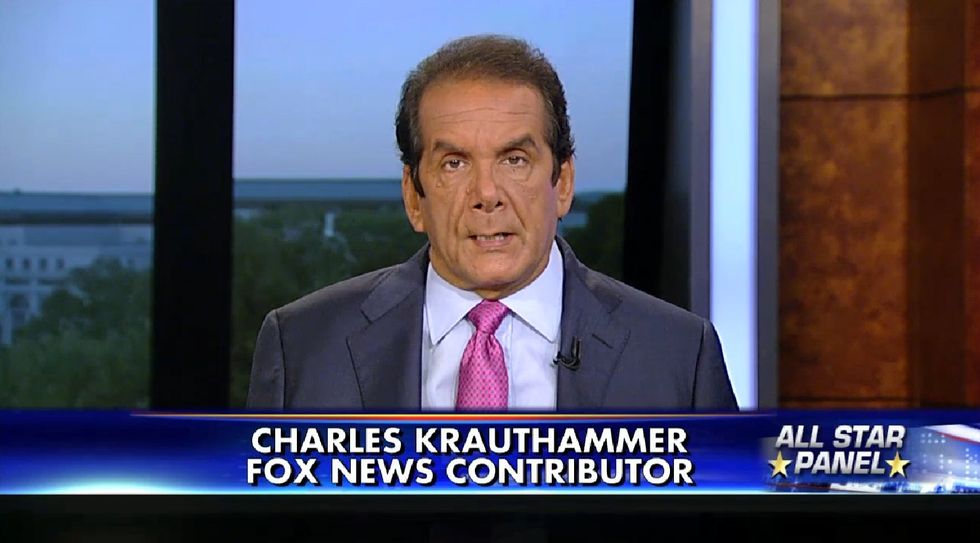 Charles Krauthammer Says 'Obama's Arrogance on This Is Really Incomprehensible' 