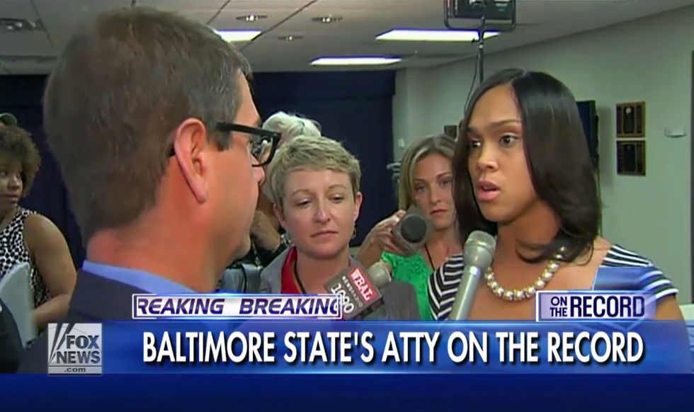 Watch Baltimore Prosecutor Marilyn Mosby’s Angry Reaction to Fox News Producer’s Cop Question