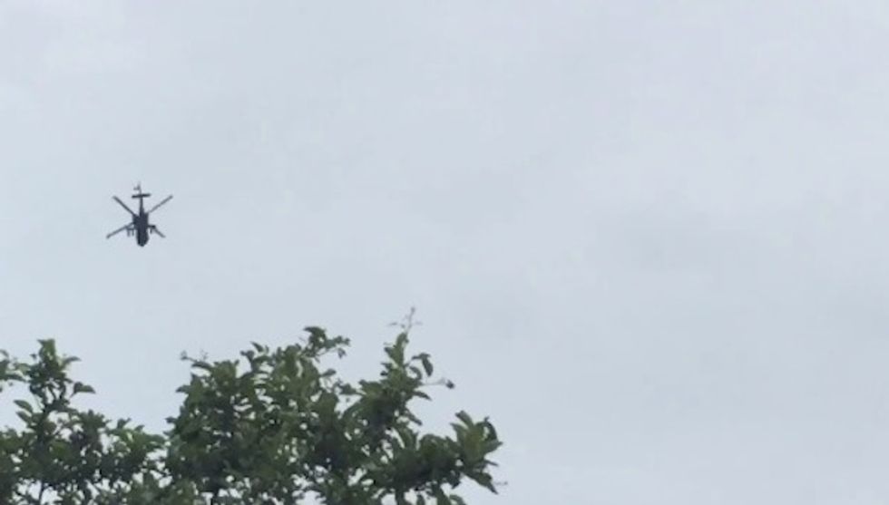 What Were '5 Black Helicopters' Doing Over a Michigan City?