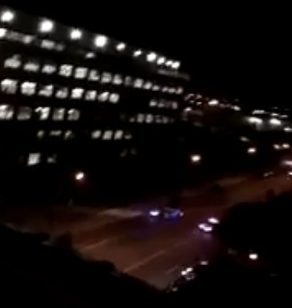 Man Goes on Crazy Spree Outside Dallas Police HQ, Shooting Up the Building, Ramming Cop Car and Planting Multiple Bombs (UPDATED)