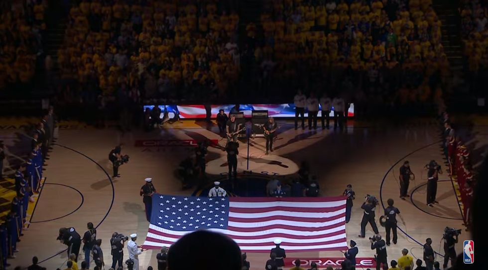 It Doesn't Get Much More American Than Metallica's Metal National Anthem at NBA Finals