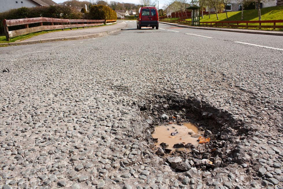 Think Potholes Only Affect Drivers? You Might Want to Hear What a Couple in Maryland Said It Did to Their House