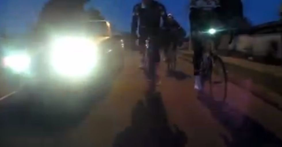 Group of Cyclists Capture Brutal Hit-and-Run: 'Most Disgusting Way to Treat Another Human Being