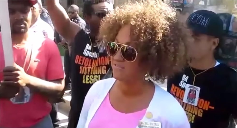 Video Emerges of Rachel Dolezal Speaking to Baltimore Protesters Before She Was Outed as White