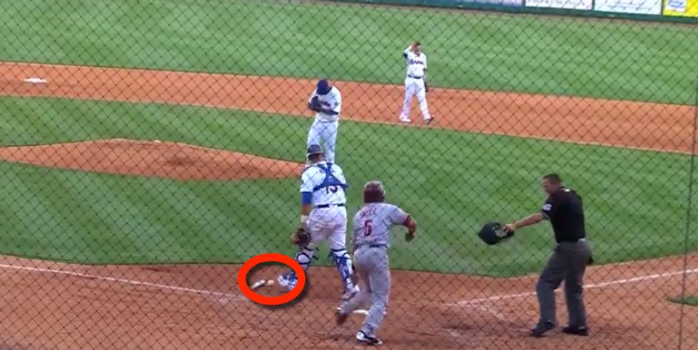 Minor League Manager Absolutely Loses It Over Call at the Plate — When You See the Video, You'll Understand Why