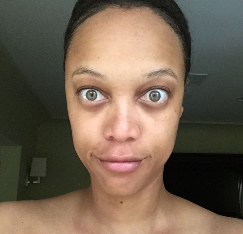 Can you tell which supermodel this is without her makeup on?