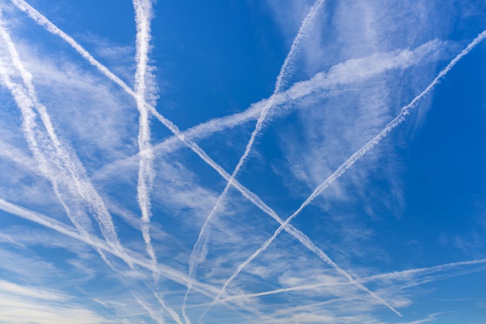How Jet Contrails Apparently Can Affect the Weather