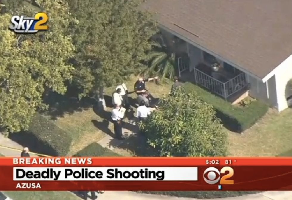 Man Fatally Shot by Police After Reportedly Breaking Into Neighbor's House, Acting 'Insane' and Yelling 'Shoot Me!' at Officers