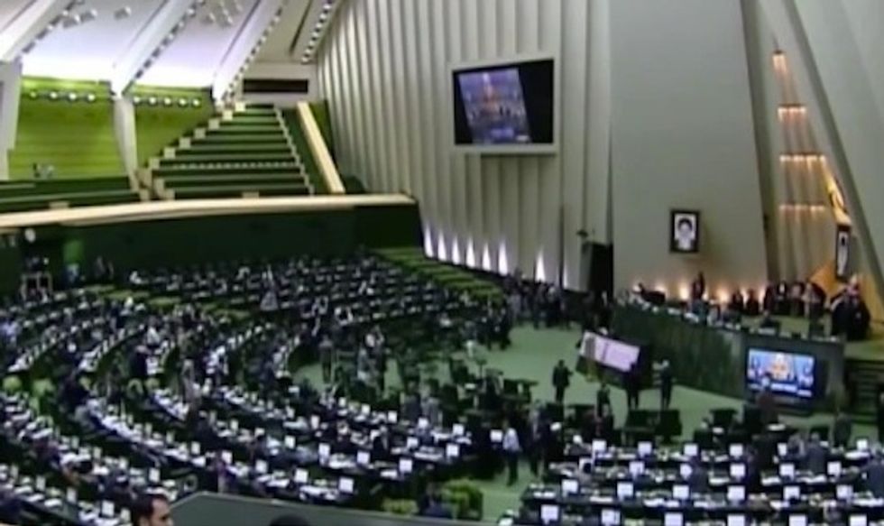 Iranian Lawmakers Chant 'Death to America' as They Vote to Outlaw Military Site Inspections
